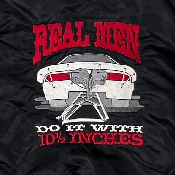 Vintage 1980s Speed Racer Boating Bomber Coat Jacket Mens 80s - Picture 3 of 6